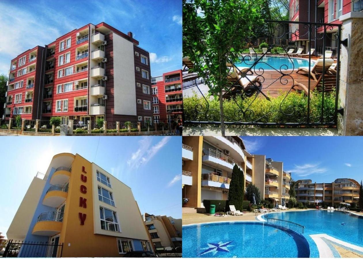 Allia Apartments Ravda Esterno foto
